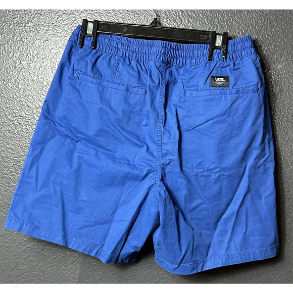 NWT VANS Men's 18" Outseam Range Elastic Relaxed Limoges Blue Shorts Medium REG - Picture 4 of 7